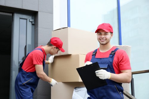 Man with van service helping with a home move in Richmond