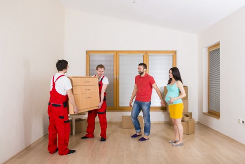 Escalation stage of a moving service complaint review