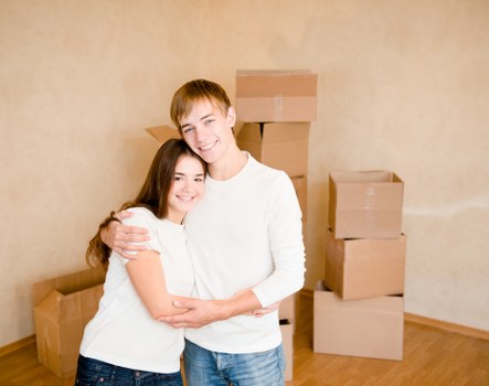 Customer completing a secure Man With Van Richmond payment