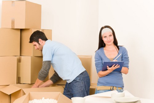 Preparation for a Richmond furniture removal with wrapped items