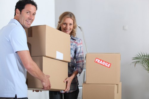 Packing and furniture handling for a Richmond house move