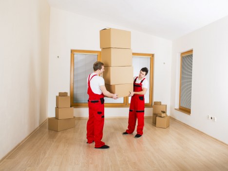 Furniture dismantling and reassembly during an office relocation
