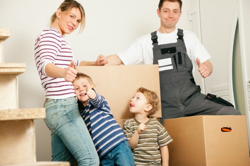 Careful loading of student items for a move from Richmond accommodation